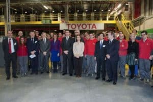 Inauguración centro logístico Toyota