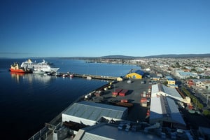 Ampliación del muelle de Punta Arenas