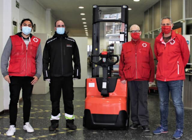 Toyota Material Handling España colabora con Cruz Roja