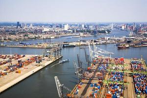 Terminales portuarias de Rotterdam