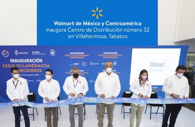 Nuevo centro de distribución de Walmart en Tabasco, México