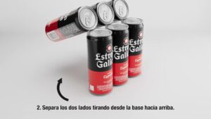 Estrella Galicia lanza el “No Pack”, el packaging que no existe2