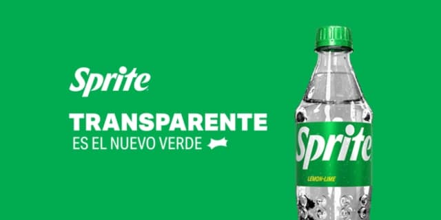 Sprite cambió el color de su botella para facilitar el reciclaje