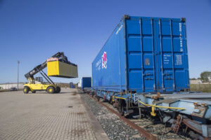 Terminal de transporte de mercancías