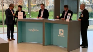 Firma de renovación de la alianza entre Syngenta y Maersk