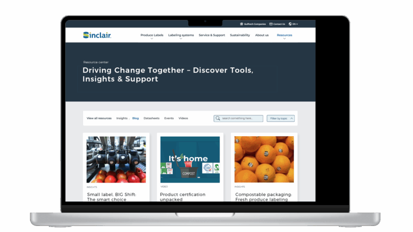 Sinclair presenta un nuevo portal web