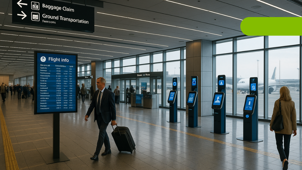 Operaciones aeroportuarias digitalizadas