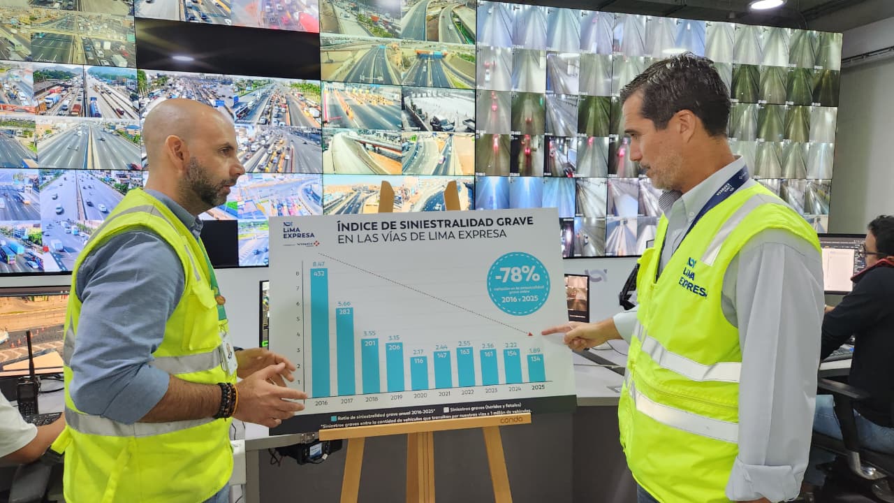 Lima Expresa reduce en 78% la siniestralidad