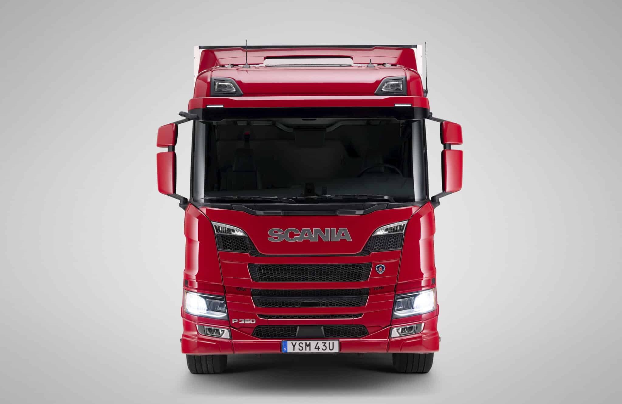 La cabina P de Scania logra cinco estrellas en Euro NCAP