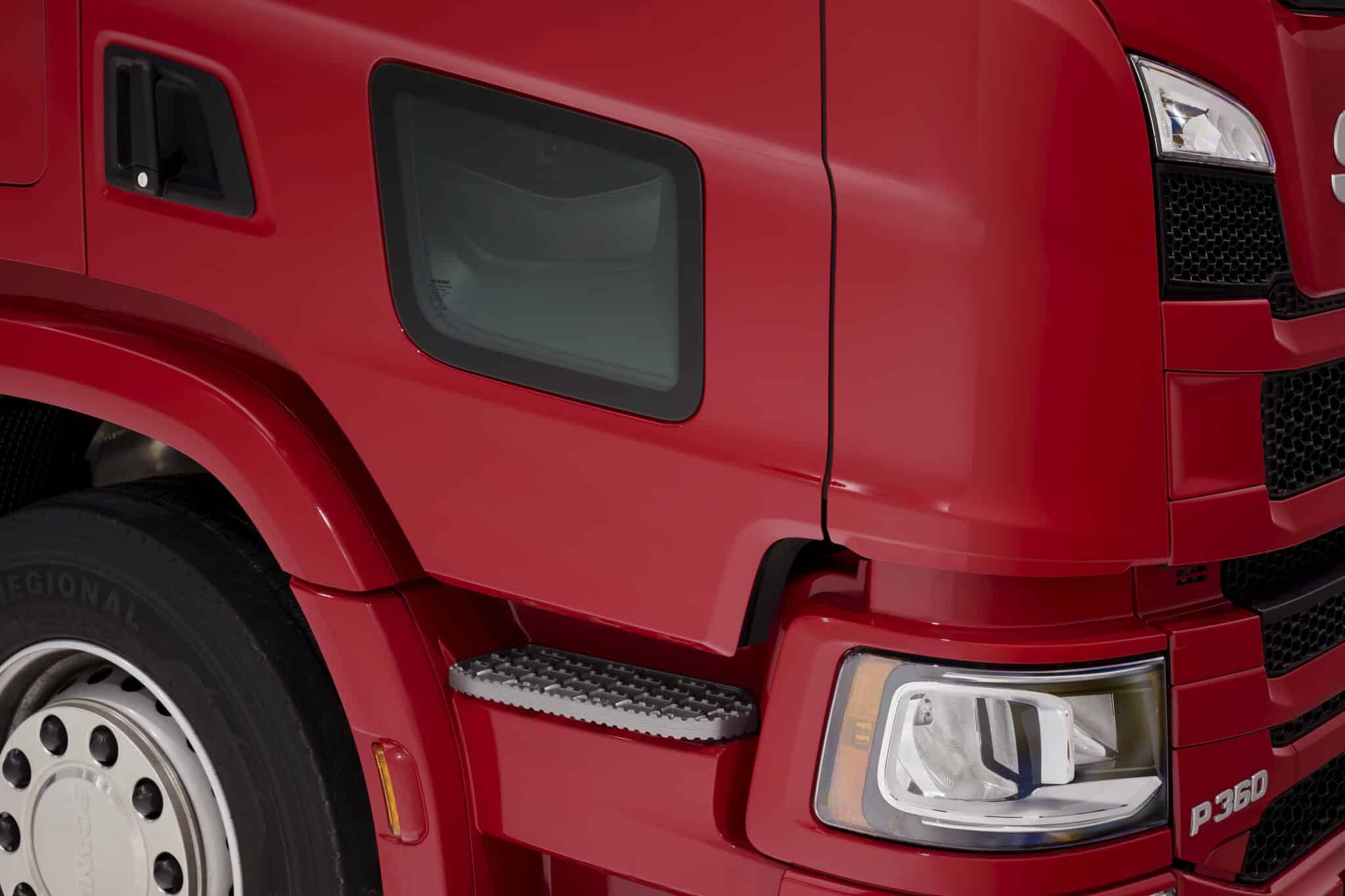 La cabina P de Scania logra cinco estrellas en Euro NCAP